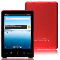 7 inch Google Android 2.3 HD Screen 1080P HDMI&Bluetooth Tablet PC (Red)
