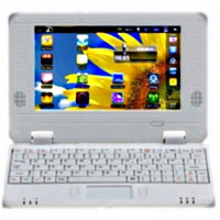 Brand New White 7 inch Google Android 2.2 Netbook RJ45 Notebook