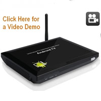 High Quality Android Hybrid Smart IPTV Box - Online Video & Broadcast TV in One Device!