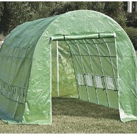 Heavy Duty 20' X 10' Walk In Green House with Metal Frame