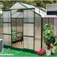 High Quality 8' x 10' Greenhouse Twin-Wall Polycarbonate Green House