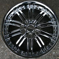 Set of 4 - 20" x 8.5" Inch Triple Plated Chrome Automotive Rims 20" Wheels