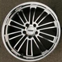 19 x 8.0 / 19 x 9.5 Inch Gunmetal w/ Machined Face & Lip Automotive Rims 19" Wheels - Set of 4