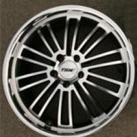 19 x 8.0 / 19 x 9.5 - Gunmetal w/ Machined Face & Lip Automotive Rims 19" Wheels - Set of 4 RWD