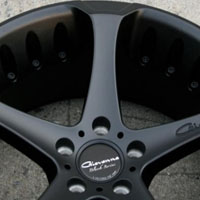 20 x 8.5 / 20 x 10.0 Inch Matte Black Automotive Rims 20" Wheels - Set of 4