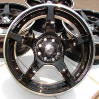 17" New Effect Wheels Rims 4 lugs Accord Civic Prelude Cooper Ford Escort Fiesta