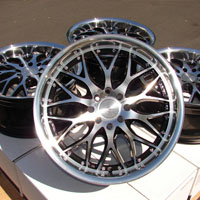 17" Effect Wheels Rims 4 Lugs Integra Accord Civic Spectra Miata Clubman Cooper