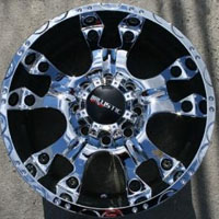 20 x 9.0 Inch Chrome - 8 Lug Automotive Rims - 20" Wheels Set of Four