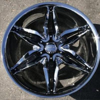 20 Inch Triple Plated Chrome Automotive Rims 20" Wheels - Set of 4