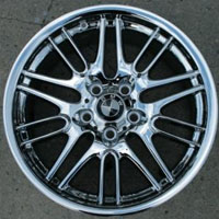 18 x 8.0 Inch Triple Plated Chrome Automotive Rims 18" Wheels - Set of 4