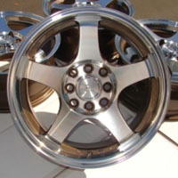 15 Inch Bronze Automotive Rims 15" Wheels - Set of 4