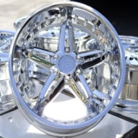 22 Inch Chrome Automotive Rims 22" Wheels - Set of 4