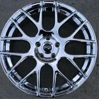 20 x 8.5 Inch Triple Plated Chrome Automotive Gallant Rims - Set of Four