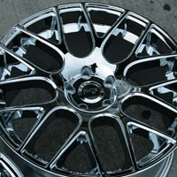 20 x 8.5 / 20 x 10 Inch Triple Plated Chrome Automotive Rims 20" Wheels Set of Four