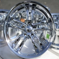20 Inch Chrome Automotive Rims 20" Wheels - Set of 4