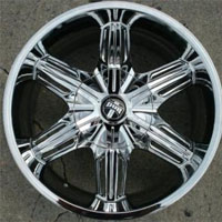 18 Inch Triple Plated Chrome Automotive Rims 18" Wheels - Set of 4