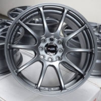 16 Inch Gun Metal Automotive Rims 16" Wheels - Set of 4