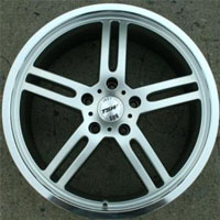 20 x 8.5 - Hyper Silver - RWD Automotive Rims - Set of Four