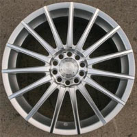 18 Inch Silver Machined Automotive Rims 18" Wheels - Set of 4