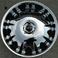 22" x 8.5" Inch Triple Plated Chrome Automotive Rims 22" Wheels - Set of 4