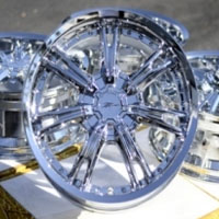18 Inch Chrome Automotive FWD Rims 18" Wheels - Set of 4