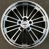 18 Inch Gunmetal w/ Machined Face & Lip Automotive Rims 18" Wheels - Set of 4