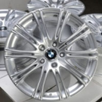18 Inch Silver w/ BMW Emblem Automotive Rims 18" Wheels - Set of 4
