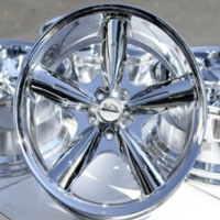18 Inch Chrome Automotive Rims 18" Wheels - Set of 4