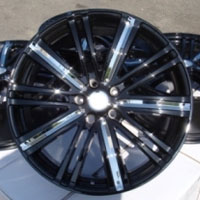 18 Inch Black Automotive Rims 18" Wheels - Set of 4