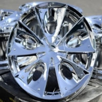22 Inch Chrome Automotive Rims 22" Wheels - Set of 4