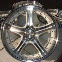 18 Inch White Automotive Rims 18" Wheels - Set of 4 Dodge Neon Honda Civic Mazda Miata Jetta