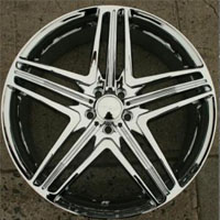 Set of 4 - 20 x 8.5 - Triple Plated Chrome Automotive Rims 20" Wheels