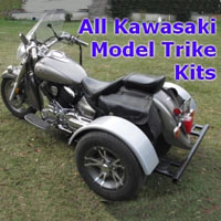 Kawasaki Motorcycle Trike Kit - Fits All Models