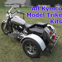 Kymco Motorcycle Trike Kit - Fits All Models