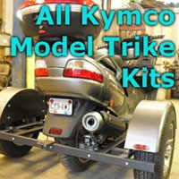 Kymco Scooter Trike Kit - Fits All Models