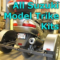 Suzuki Scooter Trike Kit - Fits All Models