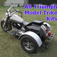 Triumph Motorcycle Trike Kit - Fits All Models