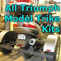 Triumph Scooter Trike Kit - Fits All Models