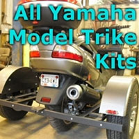 Yamaha Scooter Trike Kit - Fits All Models