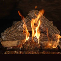 Split Oak 18in Glo-Fire Gas Logs