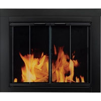 Brand New Ascot Fireplace Glass Doors