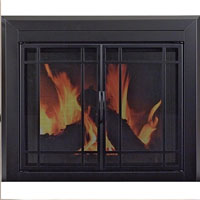 Brand New Easton Fireplace Glass Door