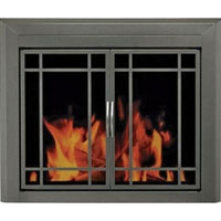 Brand New Edinburg Fireplace Glass Doors