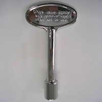 High Quality Chrome Valve Key
