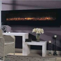 Dream Flame 94in Electric Wall Fireplace