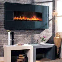Dream Flame 58"  Electric Wall Fireplace
