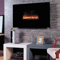 High Grade 38in Electric Wall Fireplace MP