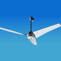 Solar Powered 12/24 Volt Ceiling Fan with 3 Blades