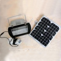 High Quality Solar Powered 102-LED Super Bright White Security Light