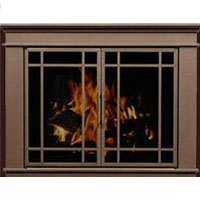 Brand New Residential Retreat Hamilton Fireplace Door